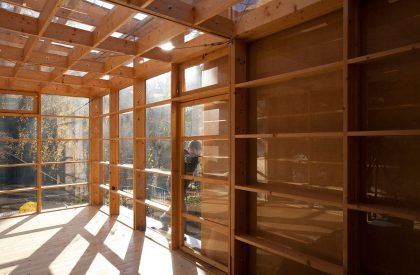 Studio above the river | HAMR Huť Architektury Martin Rajniš