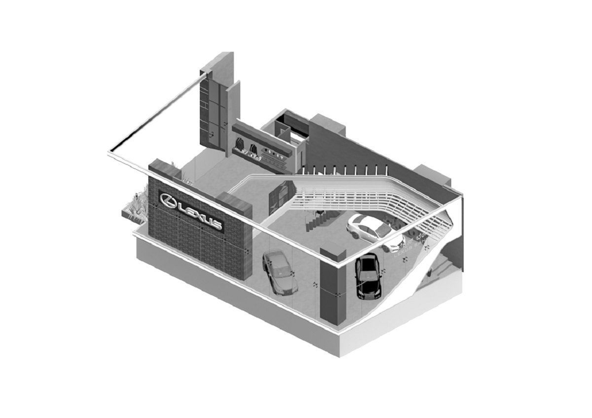 Lexus showroom | DS2 architecture