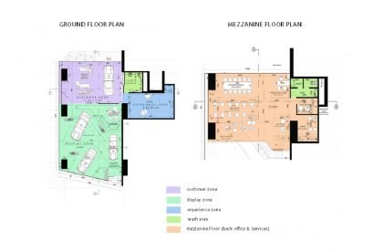 Lexus showroom | DS2 architecture