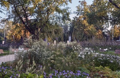 Revitalisation of Husův park - SUPERPOWER WALL | SKULL Studio