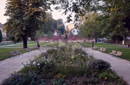 Revitalisation of Husův park - SUPERPOWER WALL | SKULL Studio