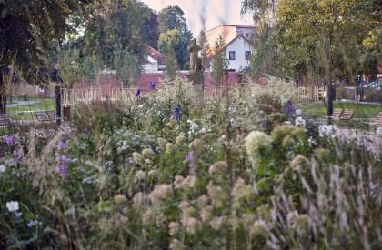 Revitalisation of Husův park - SUPERPOWER WALL | SKULL Studio