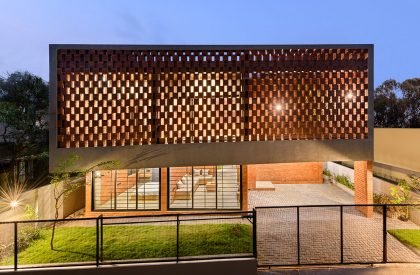 Brick Lattice House | Srijit Srinivas - Architects