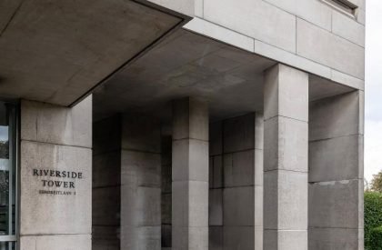 Brutalist Duplex Apartment in de Riverside Tower | Studio Okami Architects