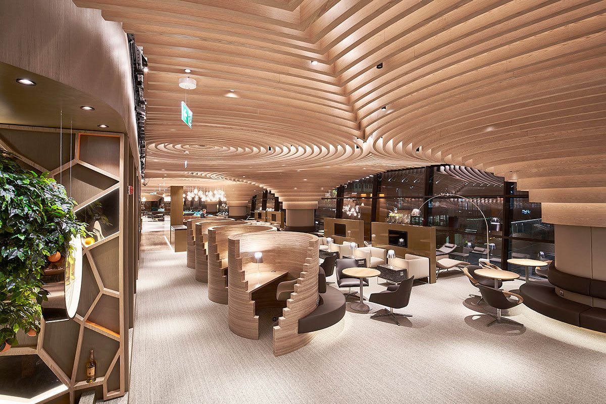 El Lissitzky Business lounge | M+R Interior Architecture