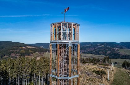 Kralicak Lookout Tower | HAMR Hut Architektury Martin Rajnis