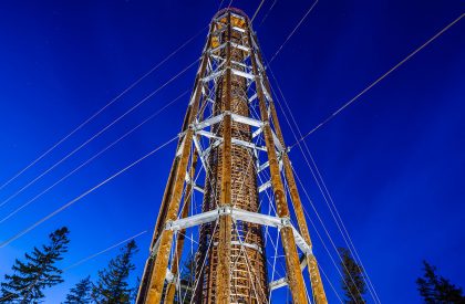Kralicak Lookout Tower | HAMR Hut Architektury Martin Rajnis