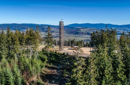 Kralicak Lookout Tower | HAMR Hut Architektury Martin Rajnis