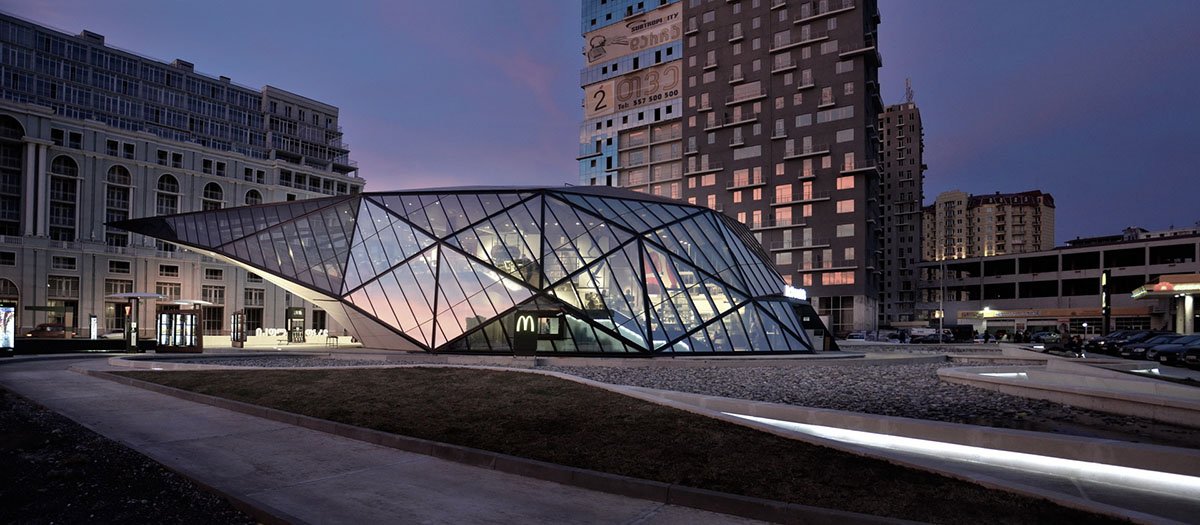 Fuel Station + McDonald’s | Khmaladze Architects