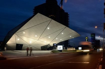 Fuel Station + McDonald’s | Khmaladze Architects