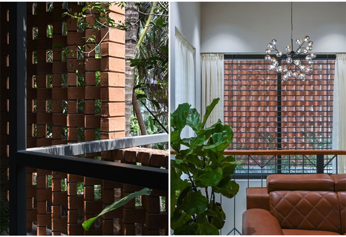 Brick Screen House | HONEYCOMB architects