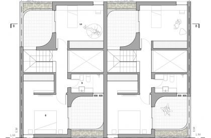 Moreno duplex houses | Impulsar arquitectura