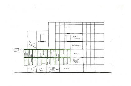 Nexus - a hub for students and professionals | Interior - Skin - Context