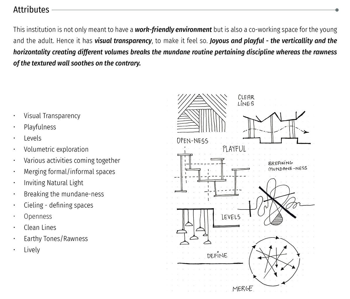 Nexus - a hub for students and professionals | Interior - Skin - Context