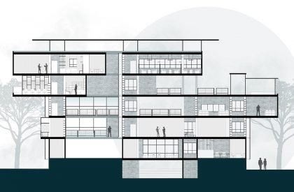 Nexus - a hub for students and professionals | Interior - Skin - Context
