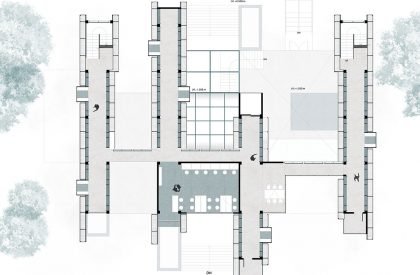 Nexus - a hub for students and professionals | Interior - Skin - Context