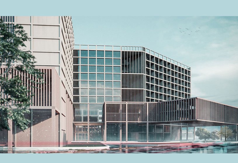 Transit-Oriented Development project at metro station precinct at Haiderpur Badli | Urban Design