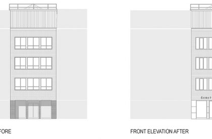 Conversion of Furniture House into Czech Radio Olomouc | Atelier 38