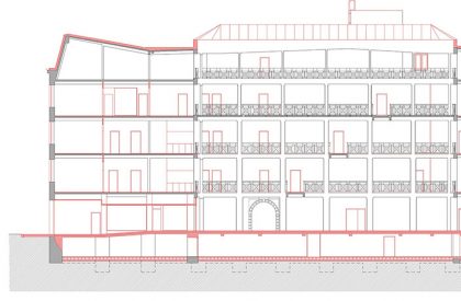 Conversion of Furniture House into Czech Radio Olomouc | Atelier 38