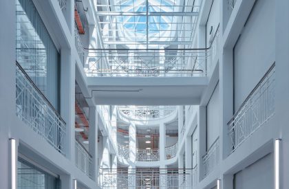Conversion of Furniture House into Czech Radio Olomouc | Atelier 38