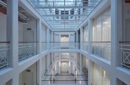 Conversion of Furniture House into Czech Radio Olomouc | Atelier 38