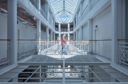 Conversion of Furniture House into Czech Radio Olomouc | Atelier 38