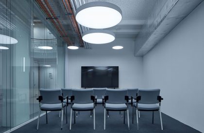 Conversion of Furniture House into Czech Radio Olomouc | Atelier 38