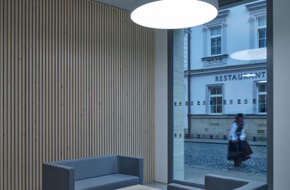 Conversion of Furniture House into Czech Radio Olomouc | Atelier 38
