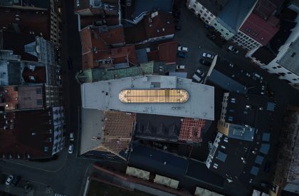 Conversion of Furniture House into Czech Radio Olomouc | Atelier 38