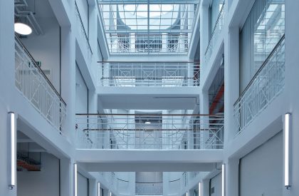 Conversion of Furniture House into Czech Radio Olomouc | Atelier 38