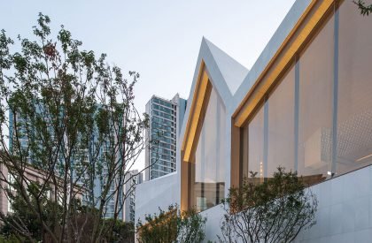 Folded Fairylands – Wuhan City Pavilion & Kindergarten | ATELIER XI