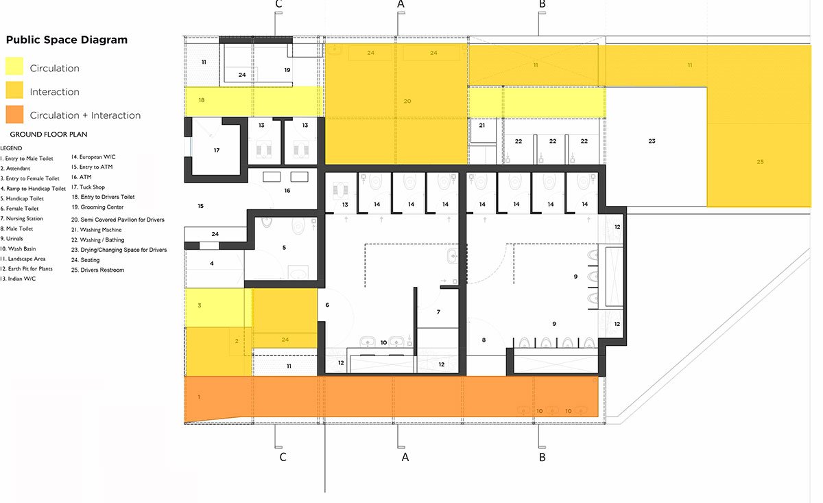 Pause – Restrooms | RC Architects