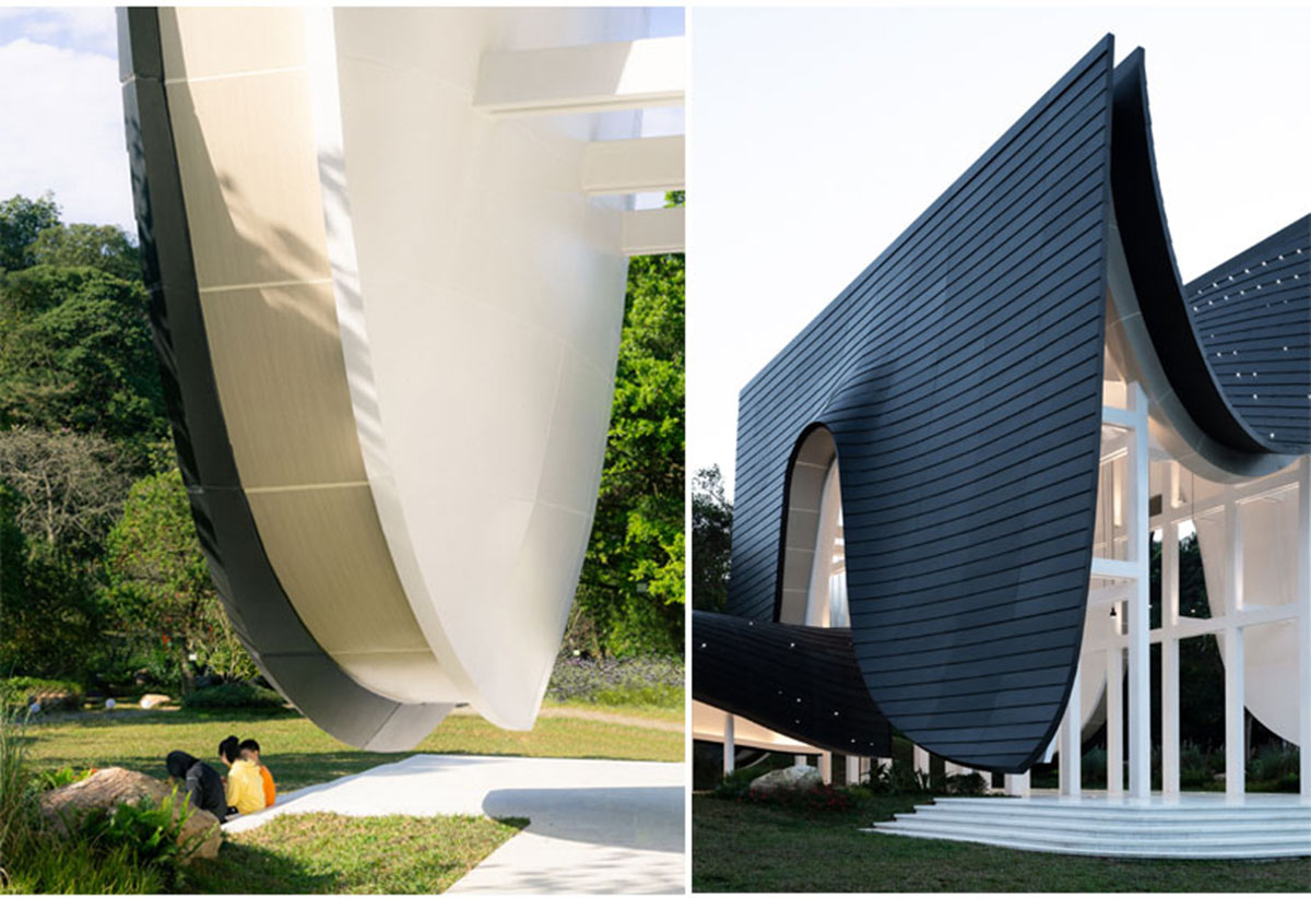 The Levitated Curtain – Xi Hall | Say Architects