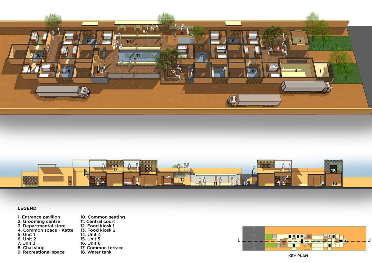 Transient Housing for Truck Drivers | RC Architects