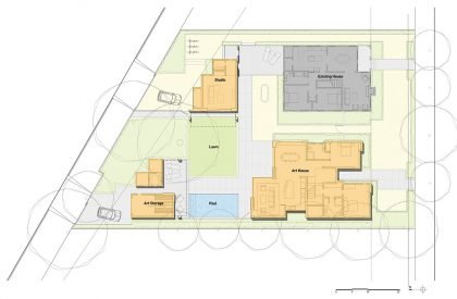 Art House + Courtyard | Buttrick Projects Architecture+Design