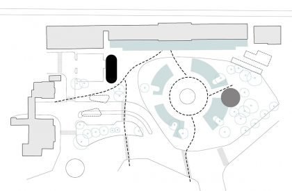 Glowing Bicycle station in Bergamo | Studio Capitanio Architetti