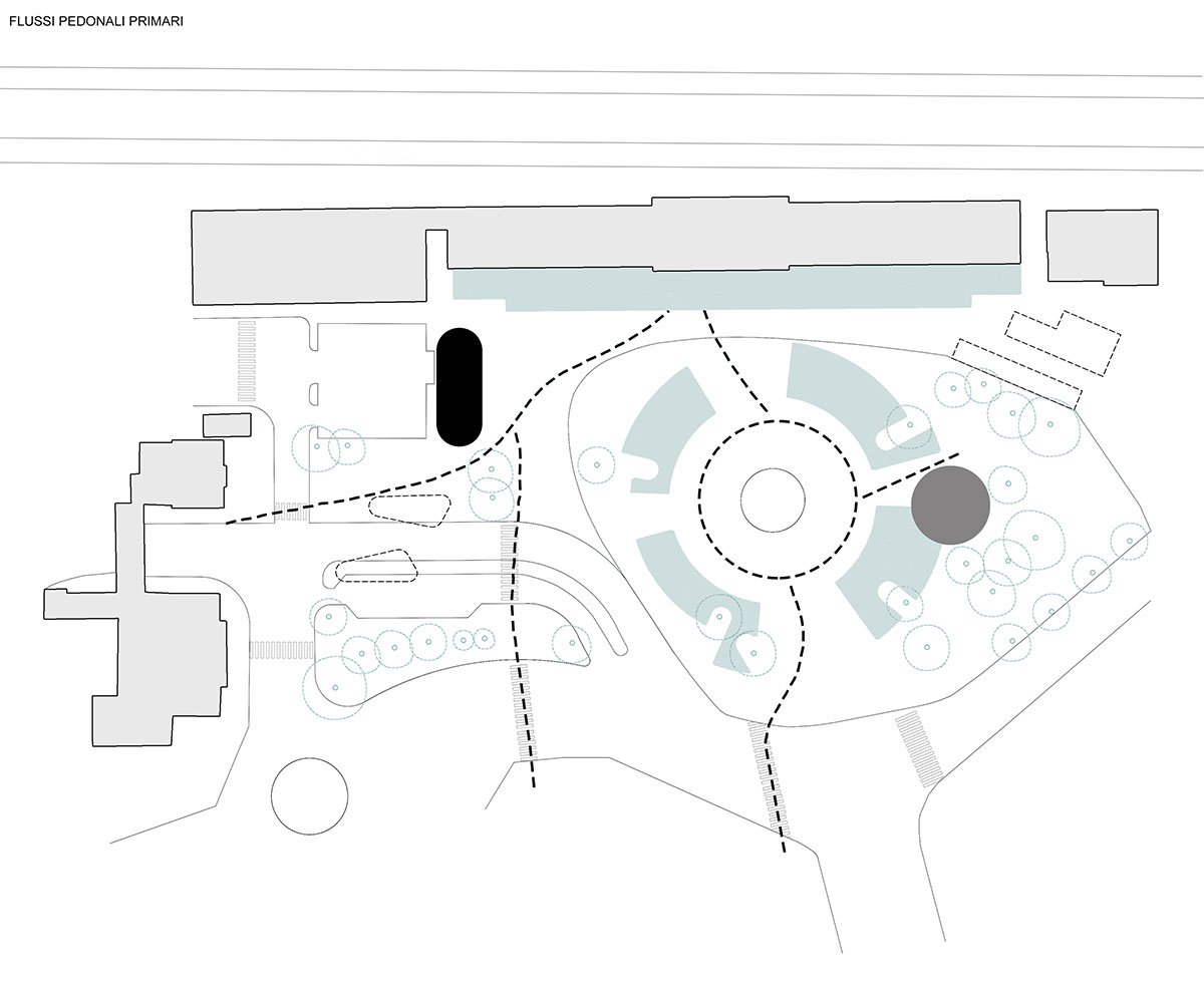 Glowing Bicycle station in Bergamo | Studio Capitanio Architetti