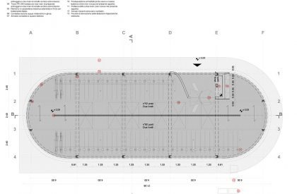 Glowing Bicycle station in Bergamo | Studio Capitanio Architetti