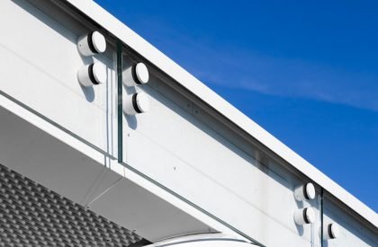 Glowing Bicycle station in Bergamo | Studio Capitanio Architetti