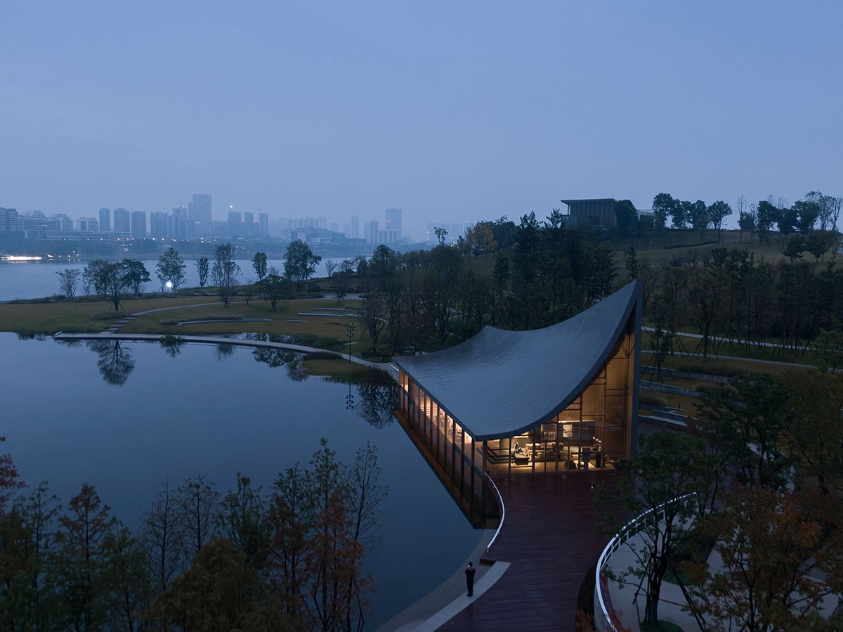 Chengdu Xinglong Lake CITIC Bookstore | Muda Architects
