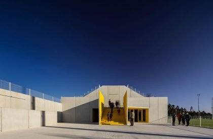 Grandstand Building - Training Complex of the Municipal Stadium in Aveiro | SUMMARY