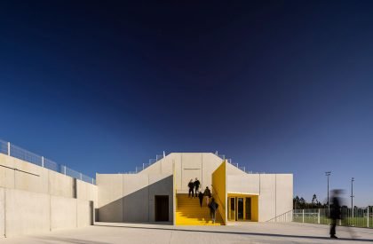 Grandstand Building - Training Complex of the Municipal Stadium in Aveiro | SUMMARY