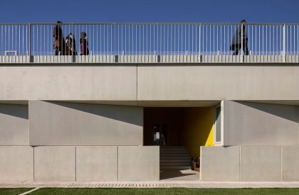 Grandstand Building - Training Complex of the Municipal Stadium in Aveiro | SUMMARY