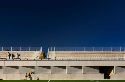 Grandstand Building - Training Complex of the Municipal Stadium in Aveiro | SUMMARY