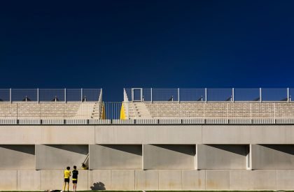 Grandstand Building - Training Complex of the Municipal Stadium in Aveiro | SUMMARY