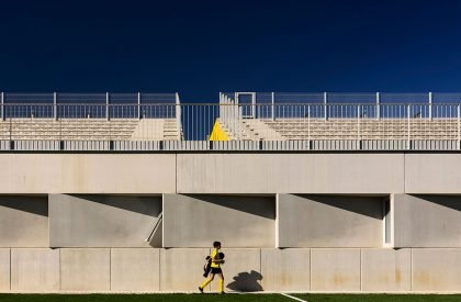 Grandstand Building - Training Complex of the Municipal Stadium in Aveiro | SUMMARY