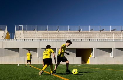 Grandstand Building - Training Complex of the Municipal Stadium in Aveiro | SUMMARY