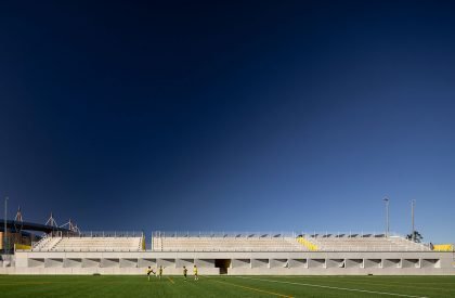 Grandstand Building - Training Complex of the Municipal Stadium in Aveiro | SUMMARY