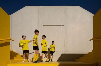 Grandstand Building - Training Complex of the Municipal Stadium in Aveiro | SUMMARY