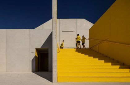 Grandstand Building - Training Complex of the Municipal Stadium in Aveiro | SUMMARY